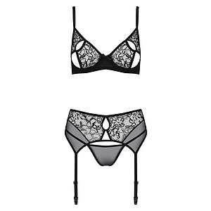 Set Passion Eco Primulă Negru pe SexLab
