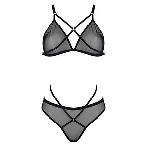 Set Passion Eco Varella Negru pe SexLab