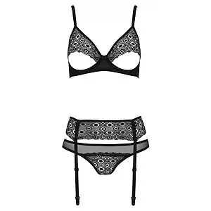 Set Passion Eco Zinnia Negru Set Passion Eco Zinnia Negru pe SexLab