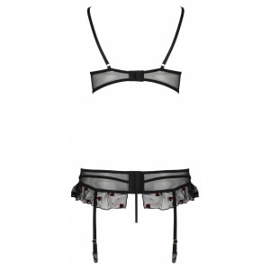Set Passion Lovelia Negru L-XL