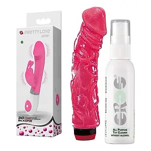 Set Plăcere Intensă — 2 Vibratoare + Spray Igienic Set Plăcere Intensă — 2 Vibratoare + Spray Igienic pe SexLab