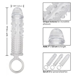 Set Prelungitoare Textured Extension Transparent