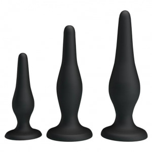 Set Pretty Love Mini Anal Negru pe Sexlab.ro