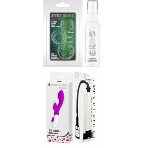 Set Putere și Plăcere: Kit Intensificator Complet pe Sexlab.ro