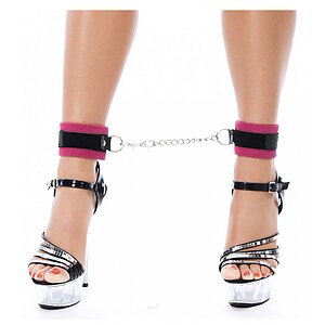 Set Rimba Velcro Soft Bondage Starter Set Roz Negru