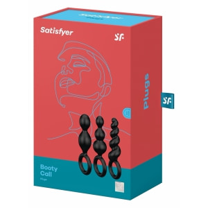 Set Satisfyer De Accesorii Pentru Satisfacție Anală Negru