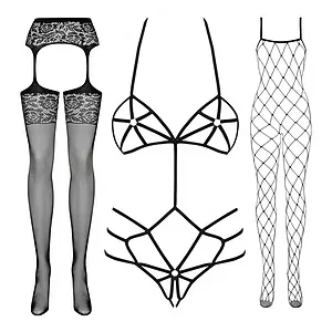 Set Seducător Noir: Kit Complet pentru Jocuri de Rol Set Seducător Noir: Kit Complet pentru Jocuri de Rol pe SexLab