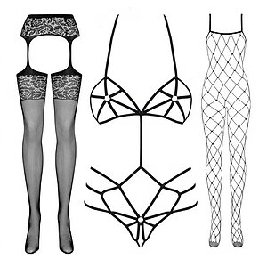 Set Seducător Noir: Kit Complet pentru Jocuri de Rol pe Sexlab.ro