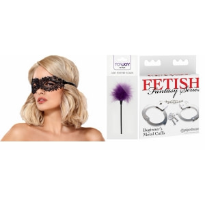 Erotik Shop Set Seducție Intensă: Pene, Mister și Control Erotik Shop Set Seducție Intensă: Pene, Mister și Control pe Sexlab.ro