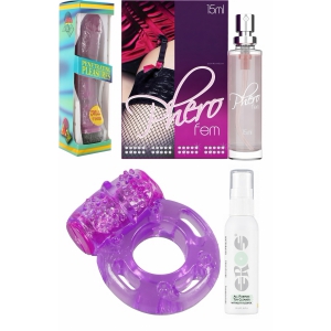 Set Seducție Totală: Kit Intens Mov pe Sexlab.ro