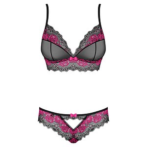 Set Sexy Obsessive Tulia din Dantelă Negru pe Sexlab.ro