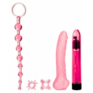 Set Starter Lovers Roz Set Starter Lovers Roz pe Sexlab.ro