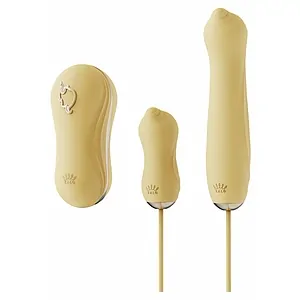 Set Unicorn Vibration and Thrusting Galben pe SexLab