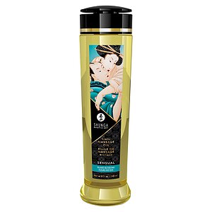 Shunga Massage Oil Island Blossoms pe SexLab