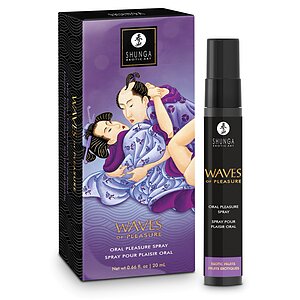 Shunga Waves Of Pleasure - Spray Oral Fructe Exotice pe SexLab