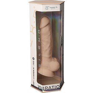 Silexd Dildo Realist 20.5 cm, 10 Funcții, Reîncărcabil