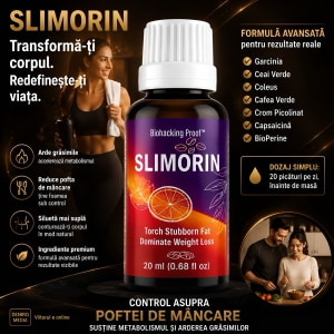 Slimorin Picături De Slăbire cu Plante Naturale 20 ml