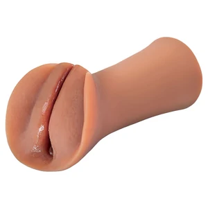 Slippery Slit Masturbator Auto-lubrifiant Caramel pe Sexlab.ro