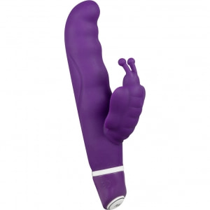 Smile G-Butterfly Vibrator Mov Smile G-Butterfly Vibrator Mov pe Sexlab.ro