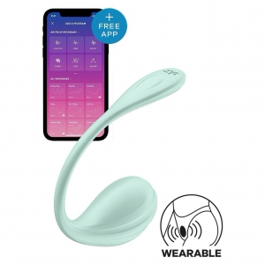 Satisfyer Smooth Petal Connect 12 Moduri App Control Verde Satisfyer Smooth Petal Connect 12 Moduri App Control Verde pe Sexlab.ro