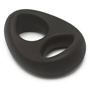 Soft Silicone Stallion C-Ring Negru