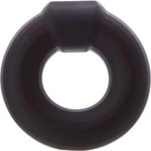 Soft Silicone Stud C-Ring Negru pe SexLab