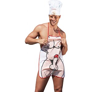 Șorț De Bucătar Fantezie Pentru Bărbat pe SexLab