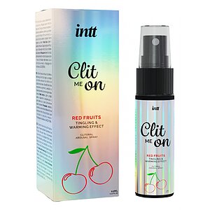 Spray Clit Me On cu Efect Incalzire Aroma Fructe Rosii pe SexLab