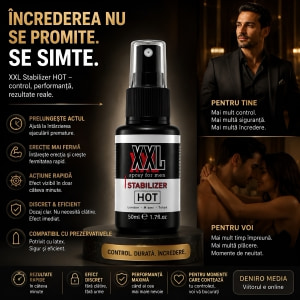 Spray Ejaculare Precoce Și Erecții Îndelungate XXL Hot 50 ml