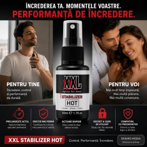 Spray Ejaculare Precoce Și Erecții Îndelungate XXL Hot 50 ml