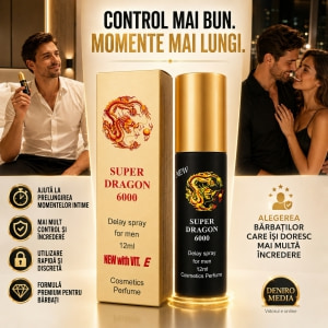 Spray Pentru Ejaculare Întârziată Super Dragon 12ml