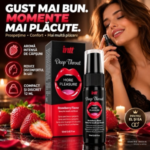 Spray Pentru Supt Mai Adânc Cu Căpşuni 12 ml