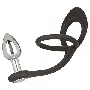 Star Mini Plug Argintiu Star Mini Plug Argintiu pe SexLab