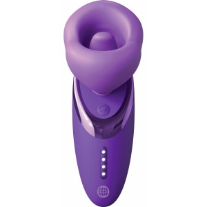 Stimulator cu Suctiune și Limbă Vibratorie, 7 Moduri, USB-C Mov