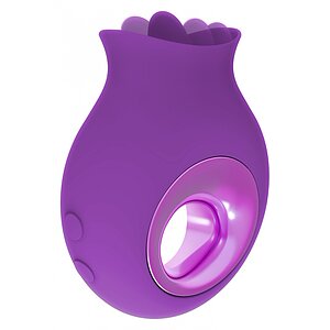 Stimulator Lingual ToyJoy Sienna Mov pe SexLab
