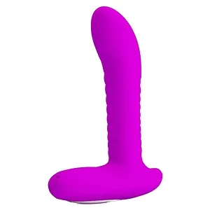 Stimulator Prostata Pretty Love Din Silicon Masaj Prostata Cu 12 Functii Vibratie