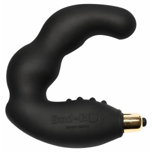 Stimulator Prostată Bad Boy Red 7 Speed Negru pe Sexlab.ro