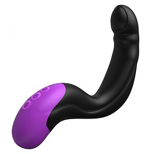 Stimulator Prostata Hyper Pulse P-Spot Negru pe SexLab