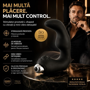 Stimulator Prostată Rebel Negru