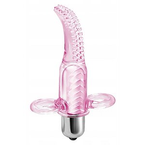 Stimulator Vibro Finger Roz pe SexLab