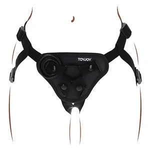 Strap-On Harness Negru pe SexLab