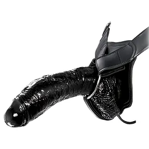 Strap-On Hollow Extreme Fetish Fantasy Negru pe SexLab