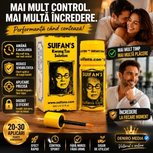 Suifan Kwang Tze China Brush Control Al Ejaculării 5ml