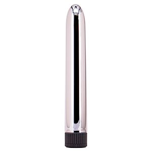 Super Slick Vibrator Argintiu pe SexLab