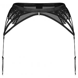 Suspender Belt Obsessive Donarella Negru Suspender Belt Obsessive Donarella Negru pe Sexlab.ro