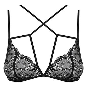 Sutien Obsessive Frivolla Negru S-M pe SexLab