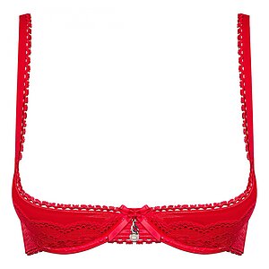 Sutien Obsessive Lovica Half Roșu pe SexLab