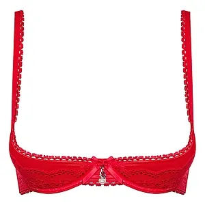 Sutien Obsessive Lovica Half Roșu pe SexLab