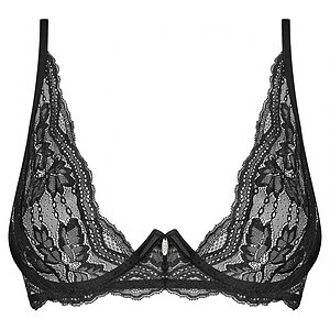 Sutien Obsessive Nutris Negru pe SexLab