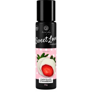 Sweet Love Foreplay Gel Strawberry pe Sexlab.ro